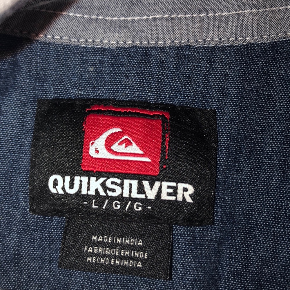 Quick Silver Long Sleeve Button Down - image 6